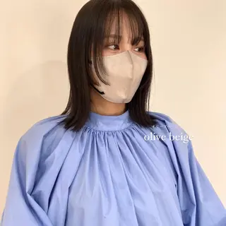 セミロング カラー mai 🎀 / ガーリーヘア ♡のヘアスタイル