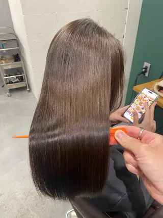 セミロング カラー ekolu北梅田店所属・梅田中崎町髪質改善 /オキヒロト/エコルのヘアスタイル