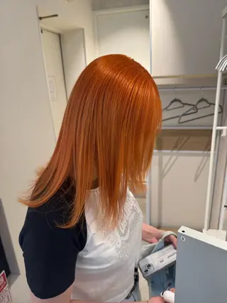 ミディアム 【ioe三宮】魅美 /カラー/髪質改善のヘアスタイル