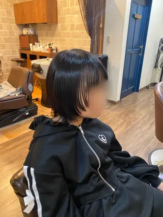 ショート Hair & Eyelash Riche所属・肥田 夕蘭のヘアスタイル