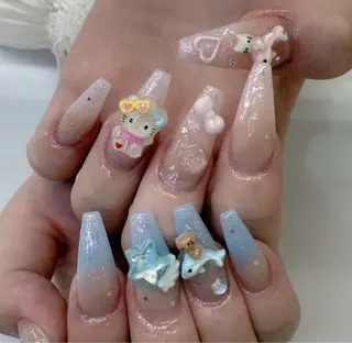 ネイル Ryunail所属・Ryu Nail NekoChanのネイルデザイン