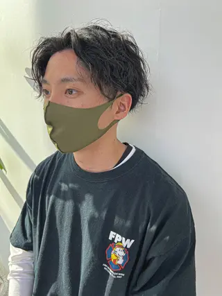 メンズ ハルキ/ 髪質改善のヘアスタイル