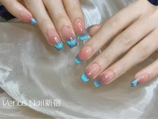 ネイル Venusパラジェル 長さだし専門店のネイルデザイン