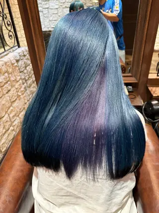 カラー オノ ソウイチロウ/ ブリーチ/パーマのヘアスタイル