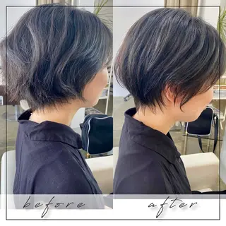 ショート an:title所属・くせ毛×ショート 上岡勇祐のヘアスタイル