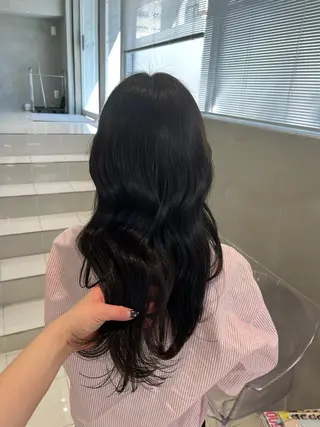 セミロング 似合わせカラー🪩 SAYA 👗のヘアスタイル