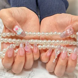 ネイル Hana NAIL所属・🩵 Rin🩵のネイルデザイン