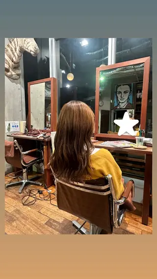 ロング 髪質改善トリートメント&ケアカラー MRN.新宿西口所属・👑MRN👑 HIROMIのヘアスタイル