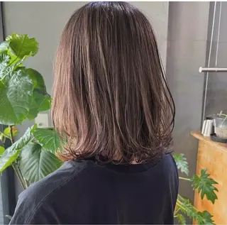 ミディアム ✂️ブリーチ／メンズ /レイヤー/ツチワタのヘアスタイル