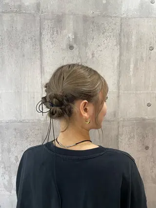 ヘアアレンジ 前川 瑞希のヘアスタイル