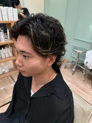 メンズ メンズカット/ ブリーチ/かほのヘアスタイル