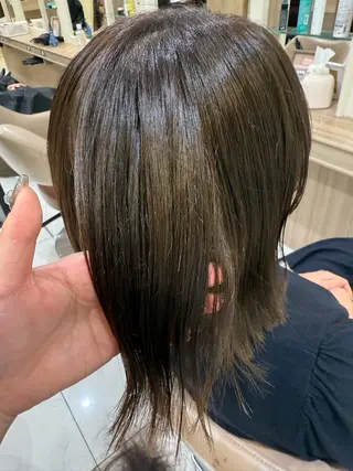 ショート カラー 韓国ヘアメイク🎀/ 縮毛矯正✨山本媛香のヘアスタイル