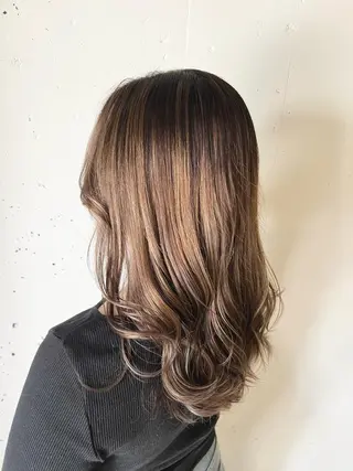 セミロング カラー カラースペシャリスト しょう🧑🏼‍🎨のヘアスタイル