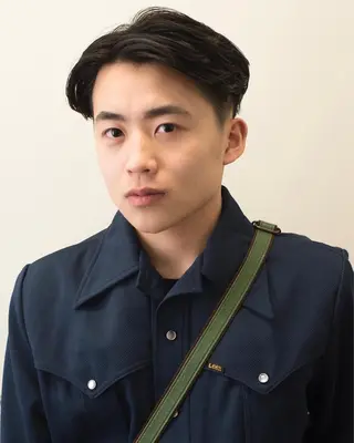 ミディアム メンズ 千葉 慎也のヘアスタイル