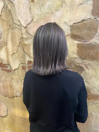 ミディアム カラー ショート/茅ヶ崎 タカハシ タクロウのヘアスタイル