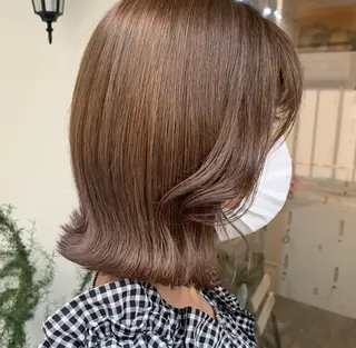 ミディアム 田中 優衣のヘアスタイル