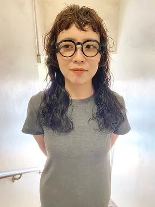 ロング パーマ 下北沢 soiのヘアスタイル
