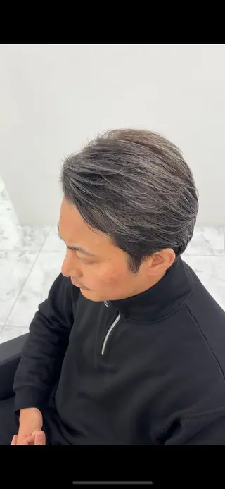 カラー メンズ メンズ/メッシュ ‪‪/セット/aoiのヘアスタイル