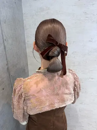 ヘアアレンジ 女性に人気♪ はやしほのかのヘアスタイル