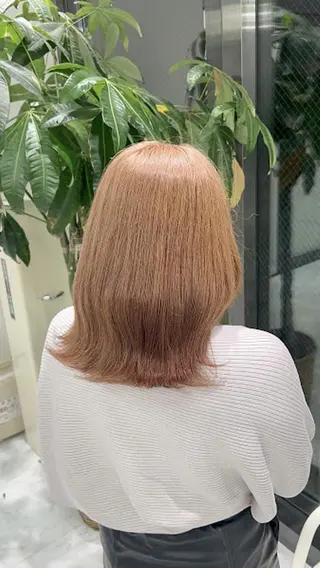 カラー 🪞official THREE 横浜🎀のヘアスタイル