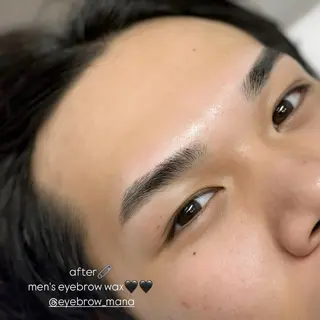 メンズ アイブロウ jiem5 𝐦𝐚𝐧𝐚🎀のマツエク・マツパデザイン