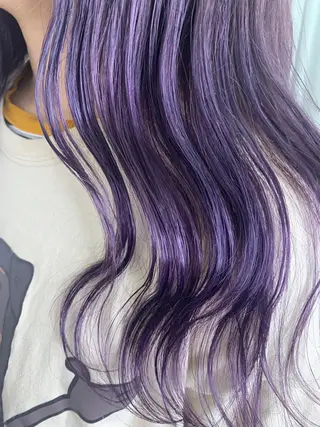 ロング カラー raika .のヘアスタイル