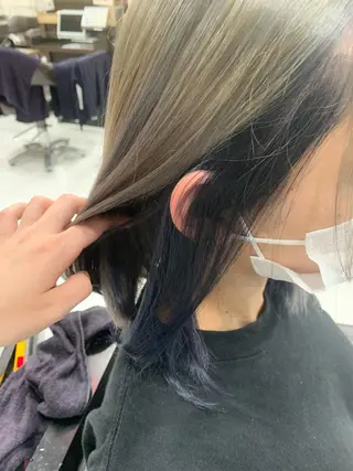 ミディアム カラー エクステ＆艶カラー 🎀YURINA🎀のヘアスタイル