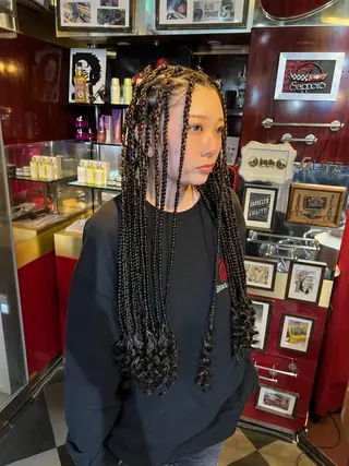 ロング ヘアアレンジ 横浜ロングミディアム レイヤー/ 平林侑馬のヘアスタイル