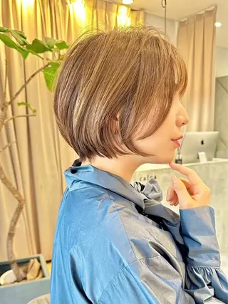 ショート hair salon Ranun髪質改善のヘアスタイル