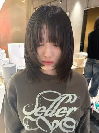 セミロング はなか🌷カット モデル募集中です✂️のヘアスタイル