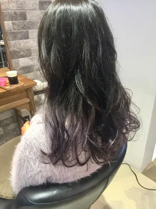 セミロング 所渉/韓国レイヤー /ウルフカットのヘアスタイル