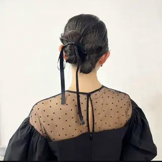 ミディアム ヘアアレンジ HIROKO / 透明感暖色カラー🎀のヘアスタイル