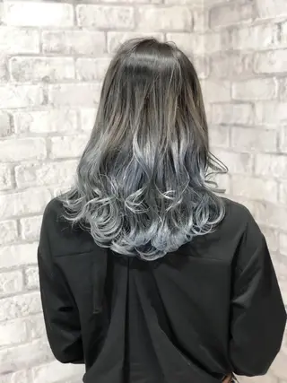 ミディアム カラー ヘアアレンジ 秋山 幸太のヘアスタイル