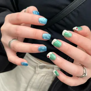 ネイル ☁️BLITZ 🎀笠原雪音🎀のネイルデザイン