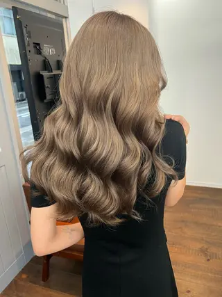 ロング カラー ENGOL 名古屋栄所属・萩野下 かきのヘアスタイル