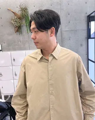 パーマ メンズ GO TODAY SHAiRE SALON表参道Polaris店所属・暖色カラー/ピンク カラー/HARUKAのヘアスタイル