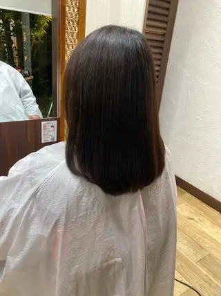 セミロング 長谷川 朋樹のヘアスタイル