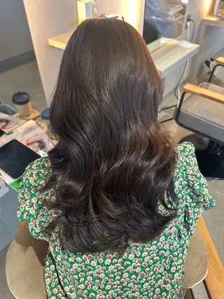 ミディアム 久保 璃々花のヘアスタイル