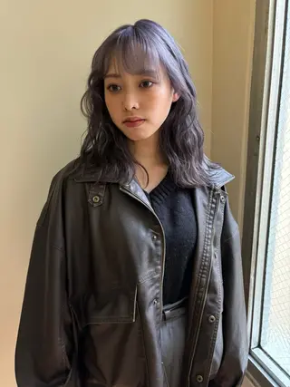 ミディアム カラー 広島/ボブ/レイヤー 🌿‬wakabaのヘアスタイル