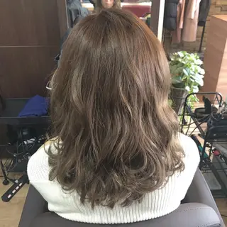 セミロング カラー ish by fan .代表✂️木谷宏夢のヘアスタイル