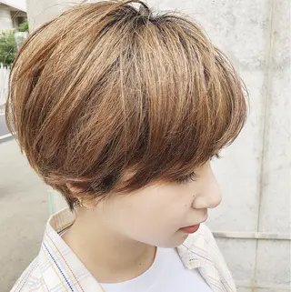 ショート ショート/ボブ /パーマ🌿柏原良亮のヘアスタイル