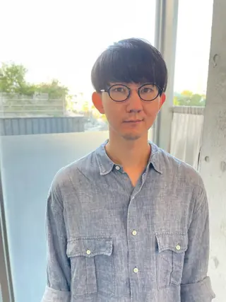 メンズ YinYang所属・川﨑 章弘のヘアスタイル