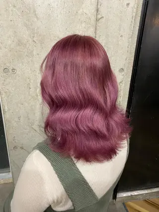 ミディアム カラー Ayaka🩰🎀 ガーリー/暖色♡のヘアスタイル