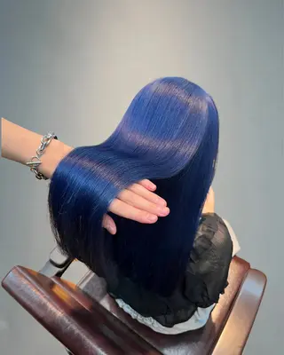 ロング カラー 《髪質改善 UN BLEACH》のヘアスタイル