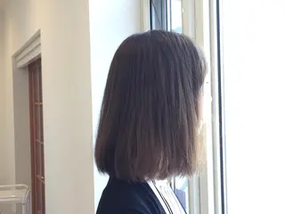 ミディアム カラー 髪質改善・修復 成瀬由賀里のヘアスタイル