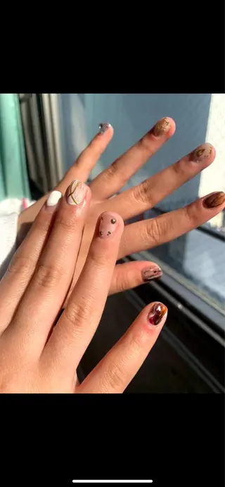 ネイル AO所属・RISAKO 艶髪モテヘア🎀府中のヘアスタイル