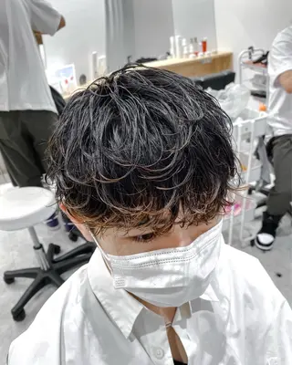 メンズ rule千本丸太町所属・富田 一輝のヘアスタイル