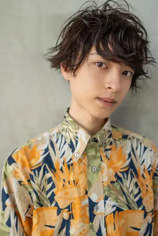 パーマ メンズ RAF TOKYO所属・10月限定モニター 髪質改善美髪矯正のヘアスタイル