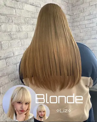 ロング カラー LIBERTE所属・韓国ヘア🌈加藤 瑠華のヘアスタイル