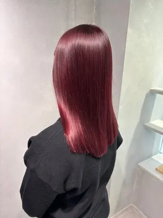 セミロング カラー 🫧 栄ハイトーン Yasuyo🫧のヘアスタイル